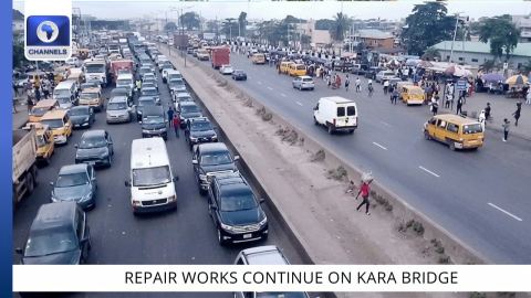 kara Bridge: Repair Work On Outbound Section Continues