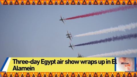 Three-day Egypt air show wraps up in El Alamein