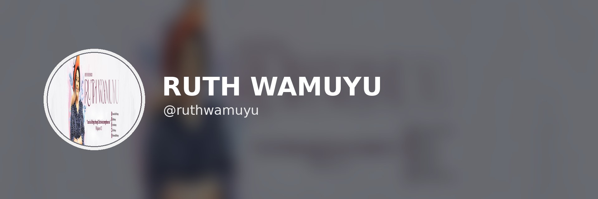RUTH WAMUYU 