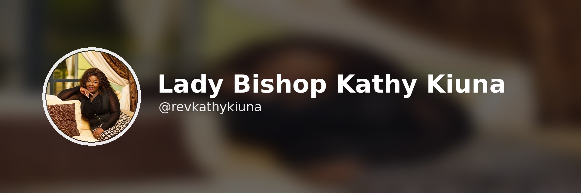 Lady Bishop Kathy Kiuna 