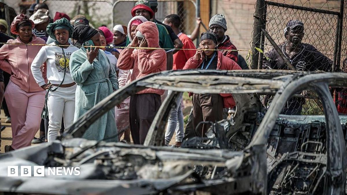 Two mass shootings in South Africa leave 28 dead