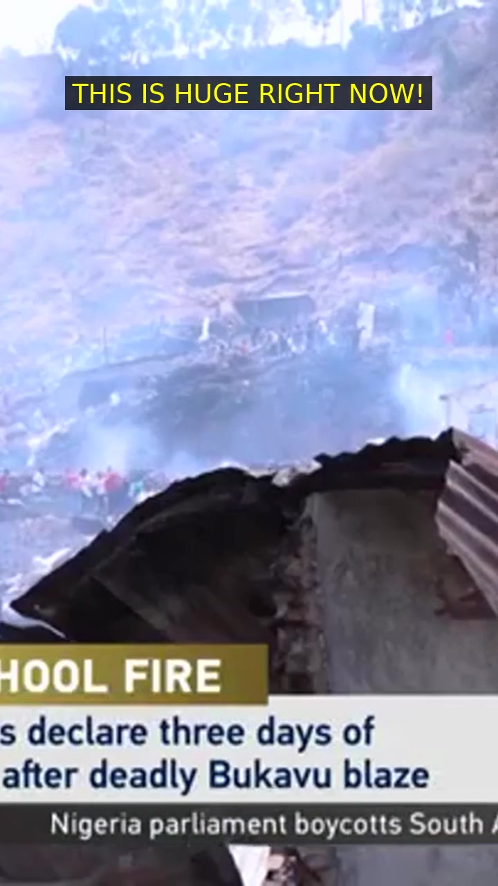 🔥 DR Congo mourns 26 children killed in sc