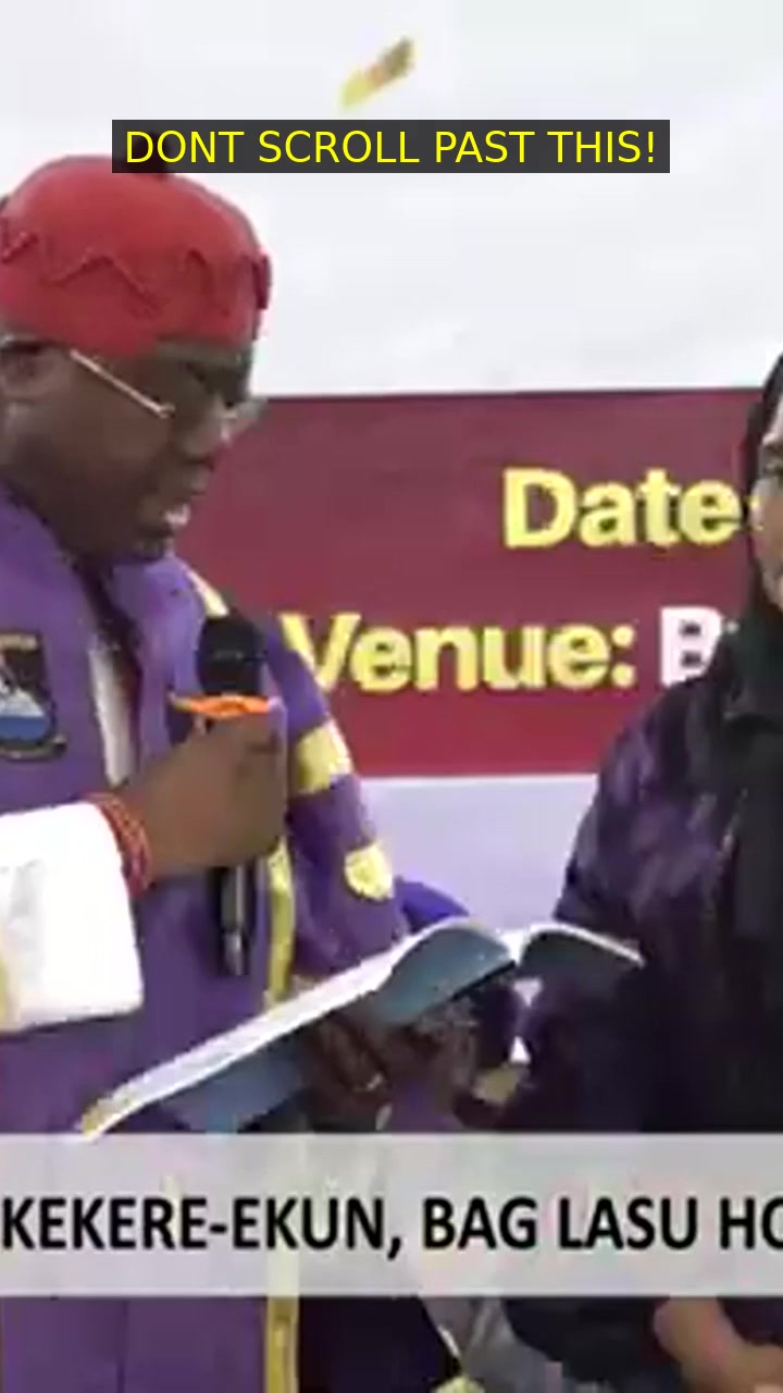 🔥 Dangote, Kekere-Ekun, Bag LASU Honorary 