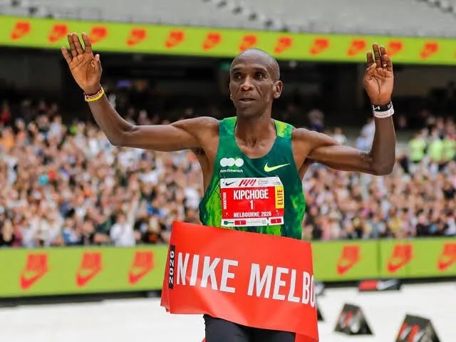 Ruto hails Kipchoge after stunning Melbourne marathon comeback
