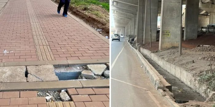 KeNHA on the Spot Over Quality of Works on James Gichuru-JKIA Highway