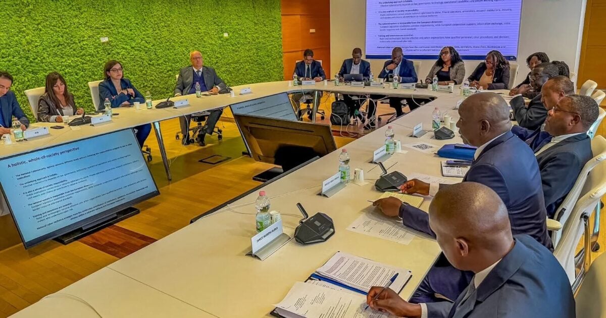 Kenya, Italy deepen security cooperation as IG Kanja visits cybersecurity agency