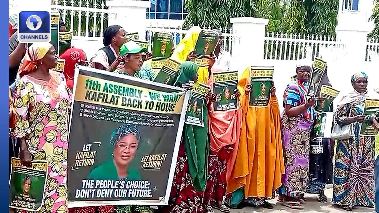 APC Women Protest Alleged Substitution Of Female Candidates' Nomination