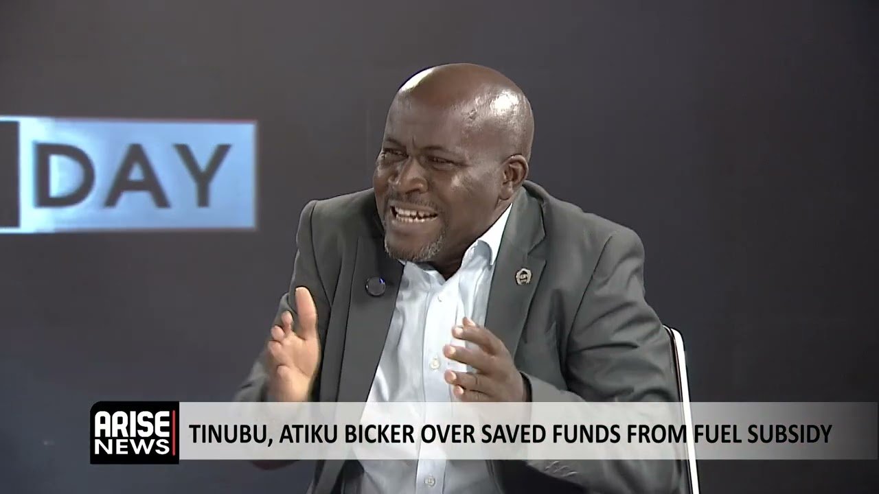 Tinubu, Atiku Bicker Over Saved Funds From Fuel Subsidy - Chucks Emeka