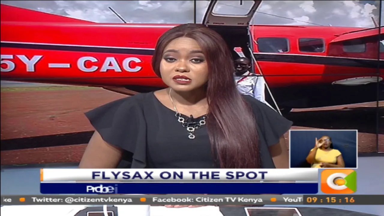 Aviation authority says the crashed plane  was diverted by FlySax