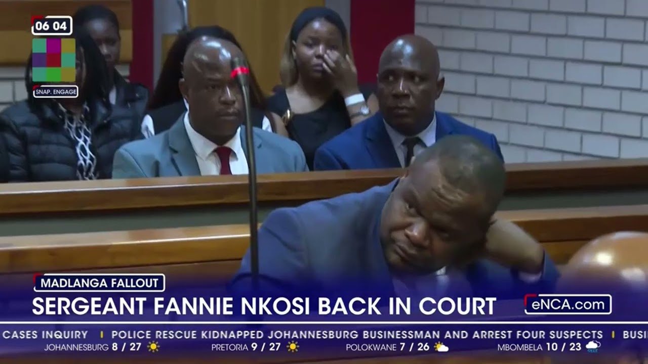 Suspended Crime Intelligence Sergeant Fannie Nkosi back in court