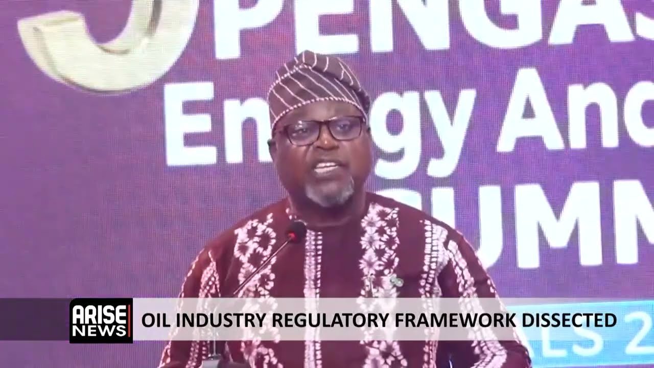 OIL INDUSTRY REGULATORY FRAMEWORK DISSECTED