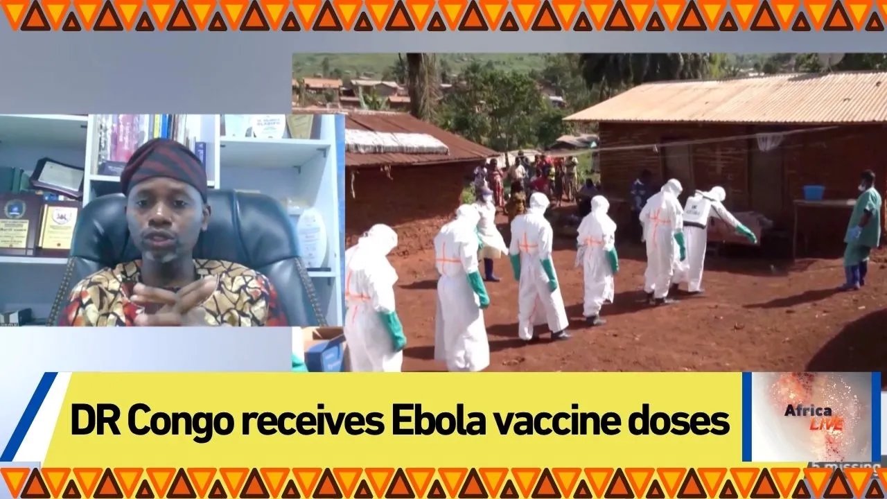 DR Congo receives Ebola vaccine doses