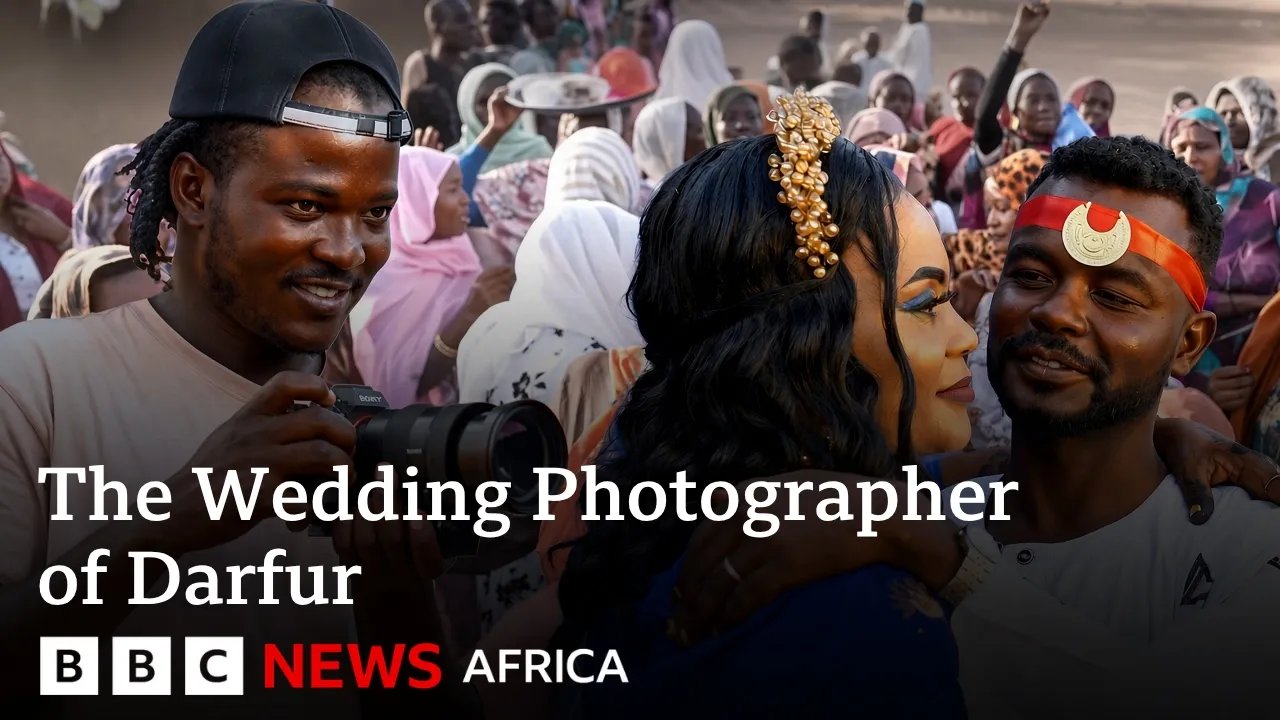 The photographer who captures joy over war - BBC Africa