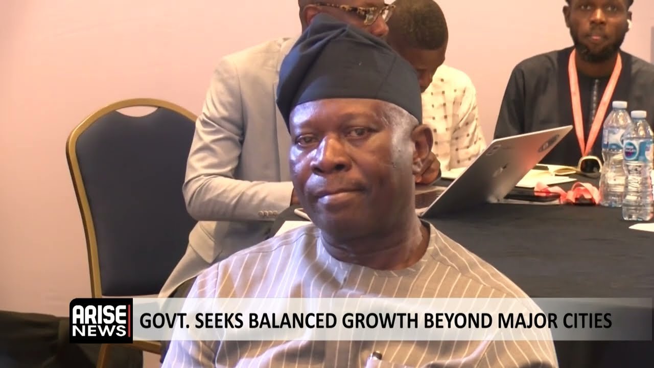 GOVERNMENT SEEKS BALANCED GROWTH BEYOND MAJOR CITIES
