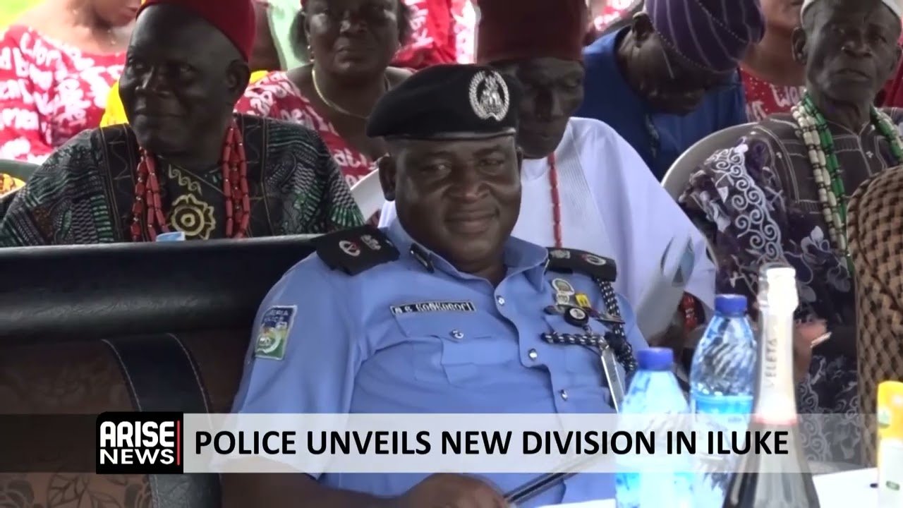 POLICE UNVEILS NEW DIVISION IN ILUKE