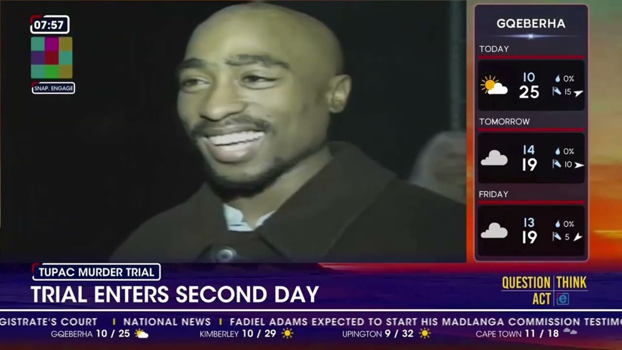 Tupac Shakur murder trial enters second day.