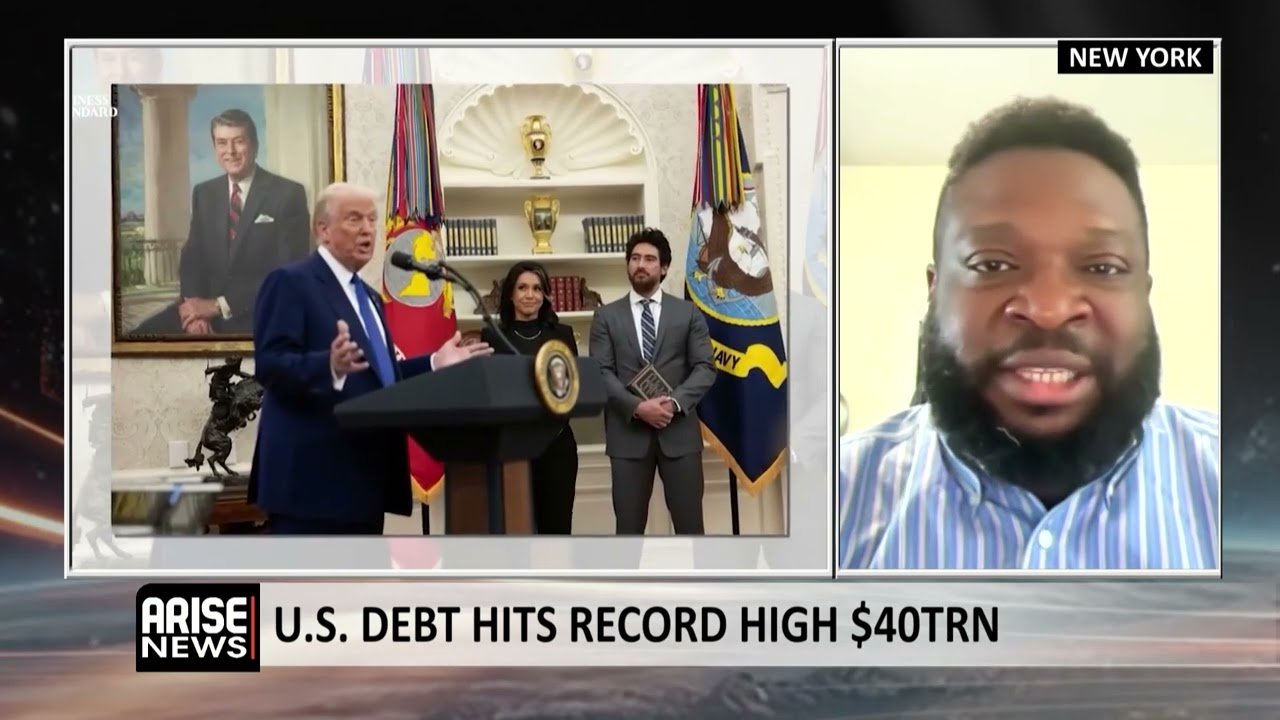 U.S. Debt Hits Record High $40Trn - Oyedele