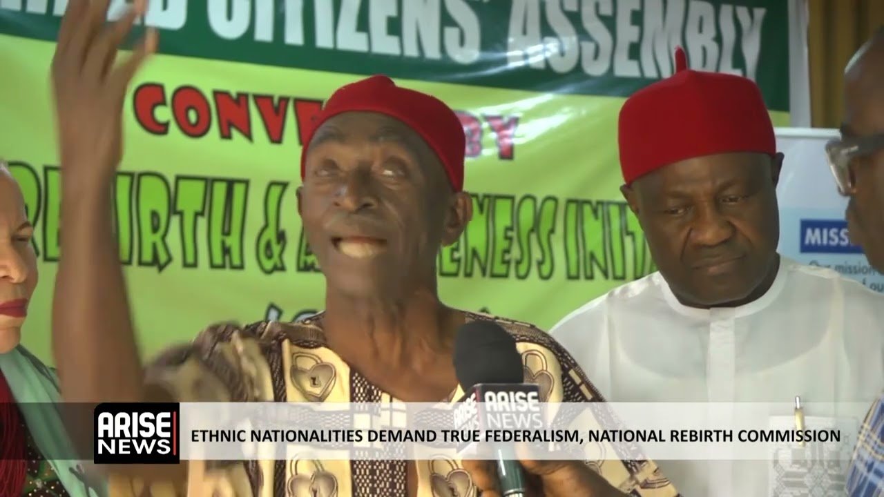 ETHNIC NATIONALITIES PROPOSE 17 REGIONS FOR NIGERIA