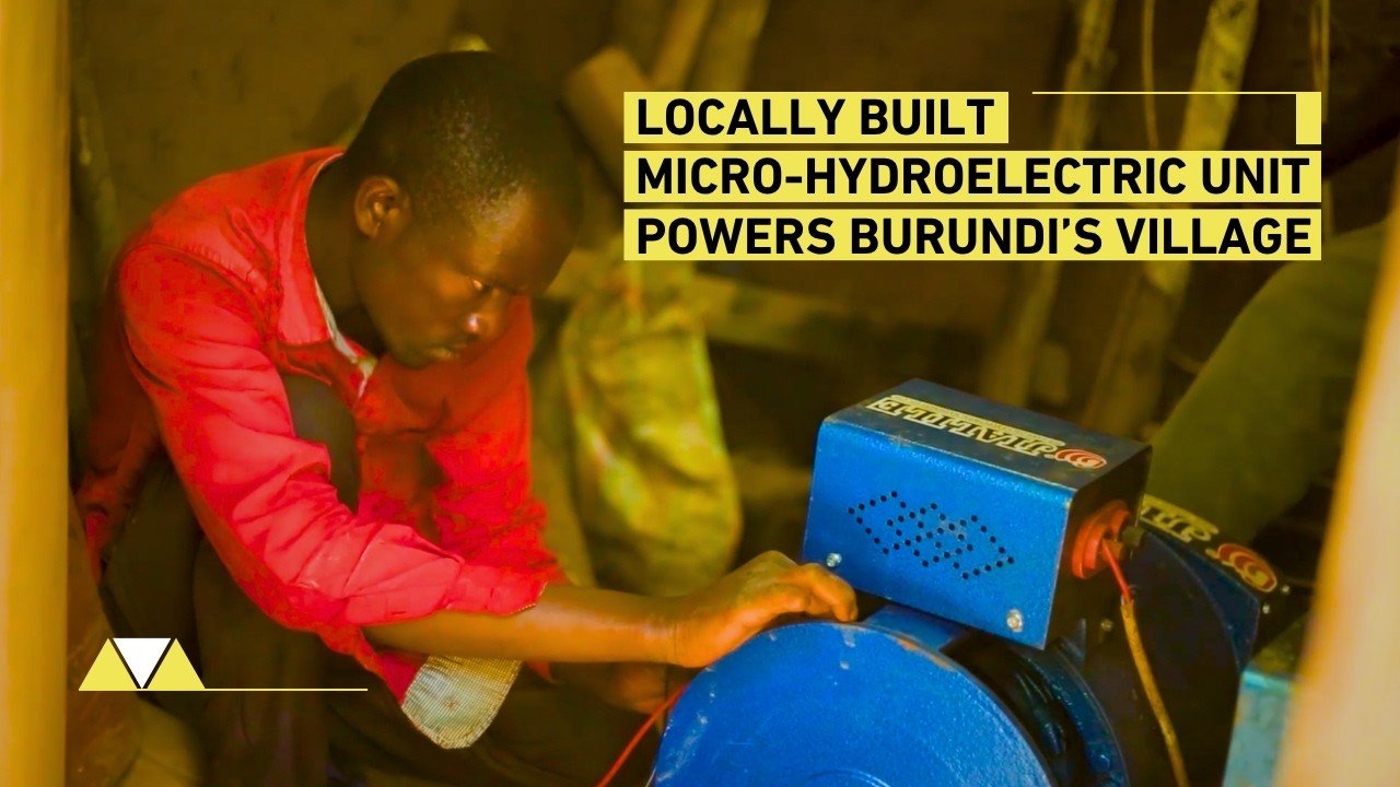 Homemade hydropower brings light and livelihoods to rural Burundi