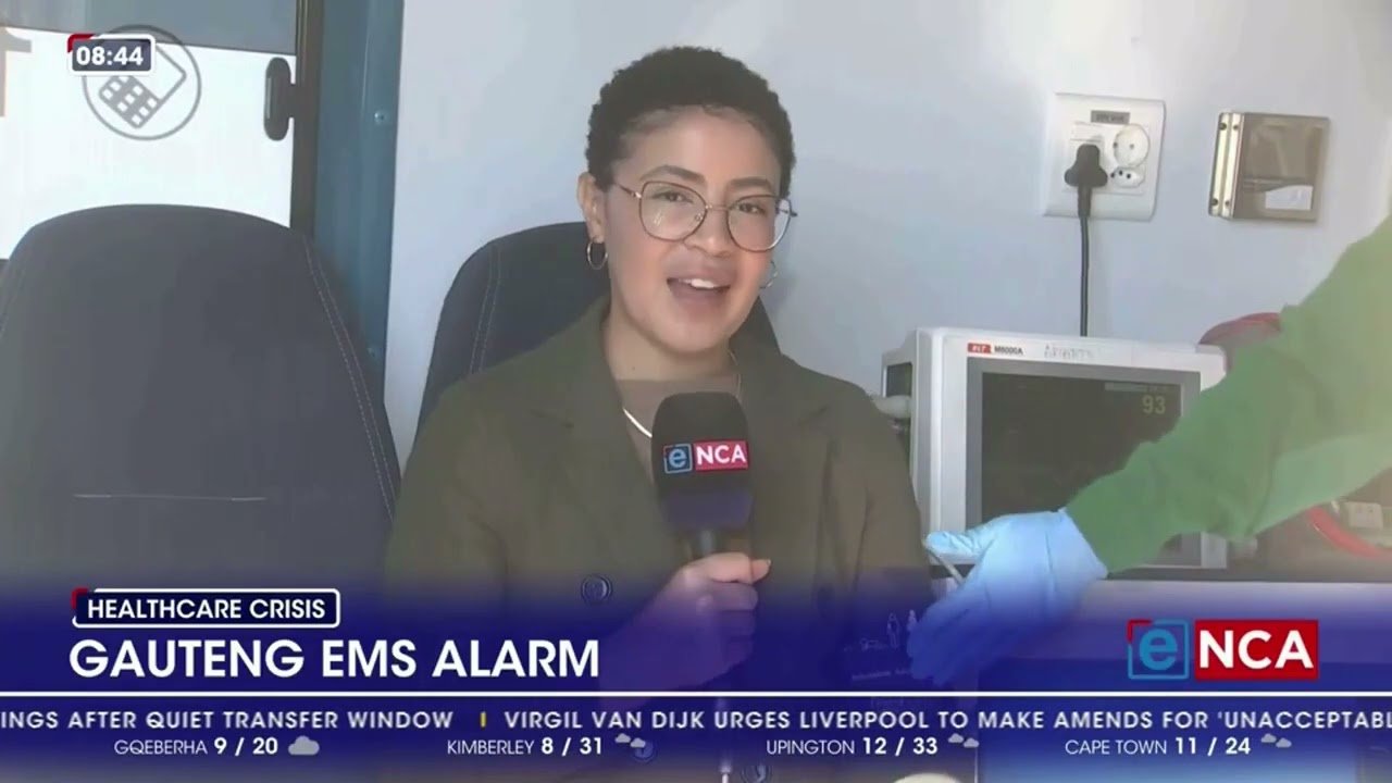 Gauteng EMS staff warn of unsafe working conditions.