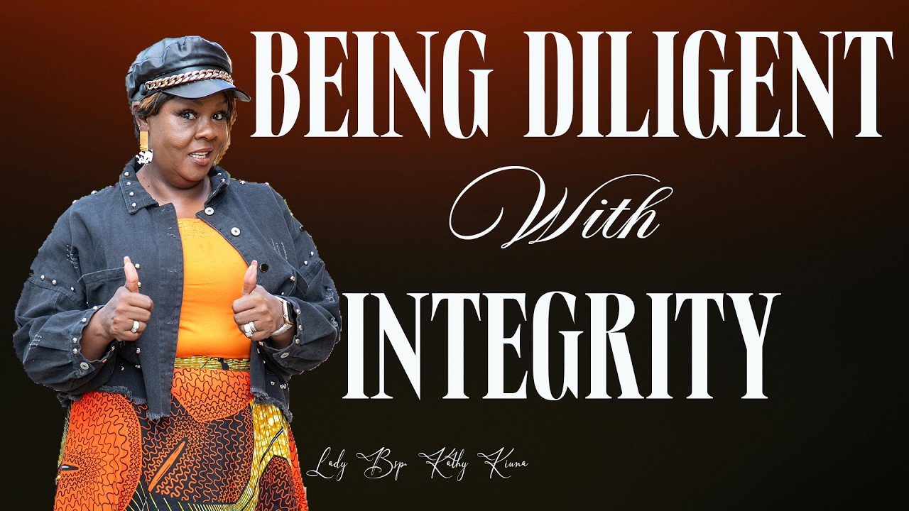 Being Diligent With Integrity_Lady Bishop Kathy Kiuna