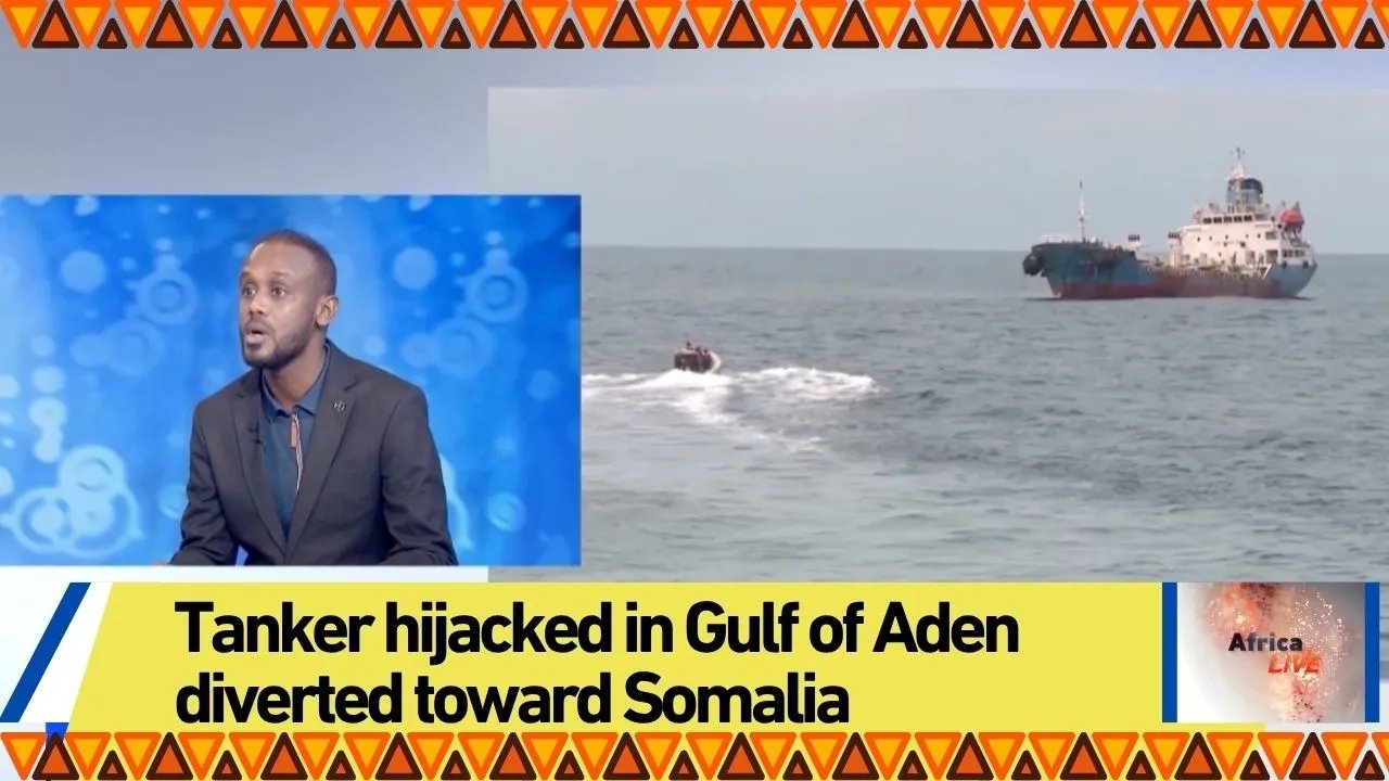 Tanker hijacked in Gulf of Aden diverted toward Somalia