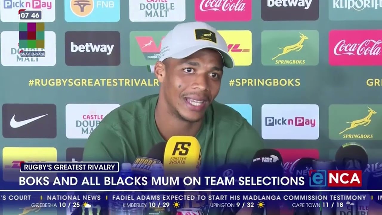 Boks and All Blacks mum on team selections