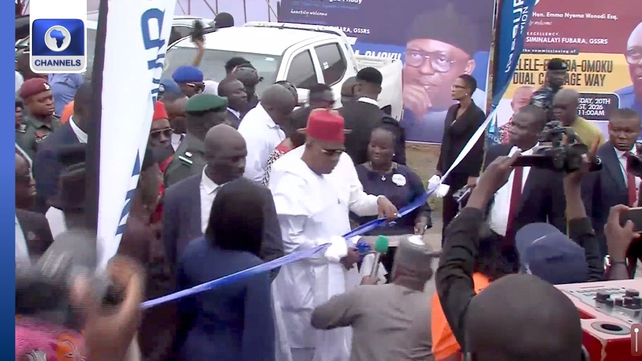 Shettima, Fubara Commission 33.5Km Road In Rivers