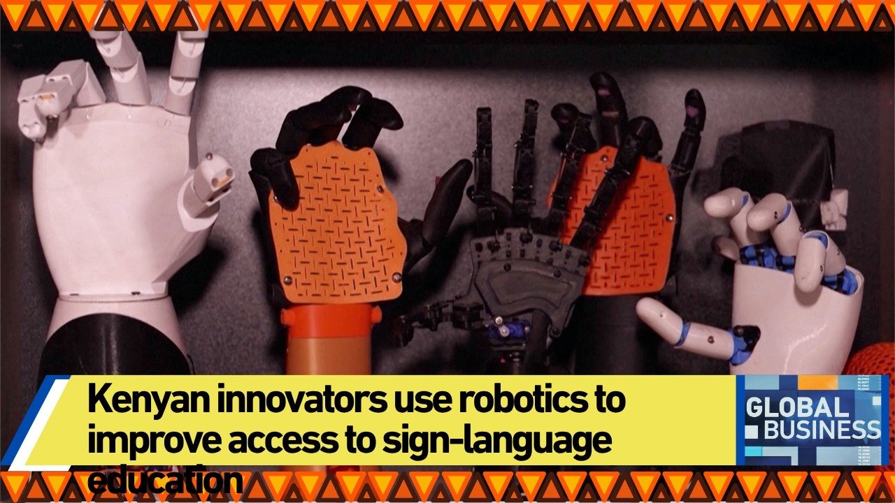 Kenyan innovators use robotics to improve access to sign-language education