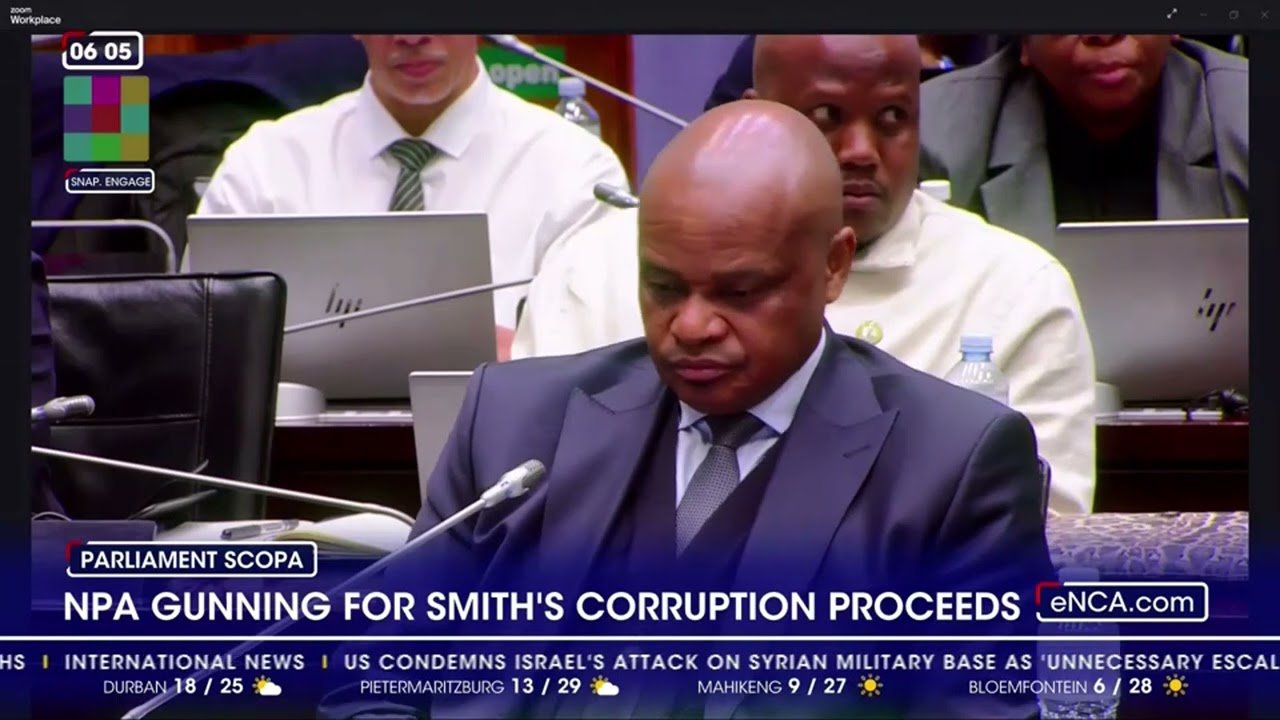 NPA gunning for Vincent Smith's corruption proceeds