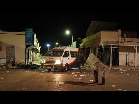 Protests erupt in Tunisia after migrant boat sinks
