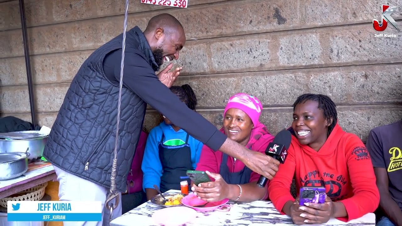 VISITING SAM THUO AND KAWANGWARE RESIDENTS