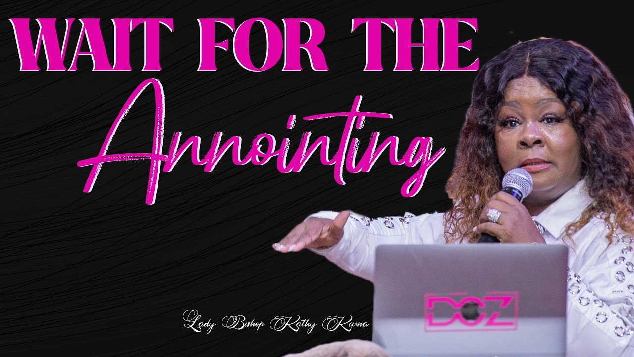 Wait For The Annointing